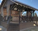 Просто и красиво: как оформить беседку из дерева (55 фото) Просто и красиво: как оформить беседку из дерева (55 фото)